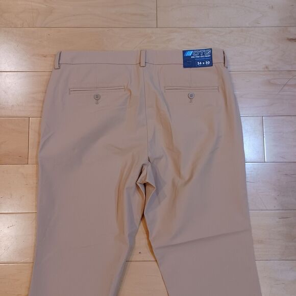 NWT Vineyard Vines On The Go OTG Performance Athletic Golf Pants 34x30" Biege - Picture 5 of 9
